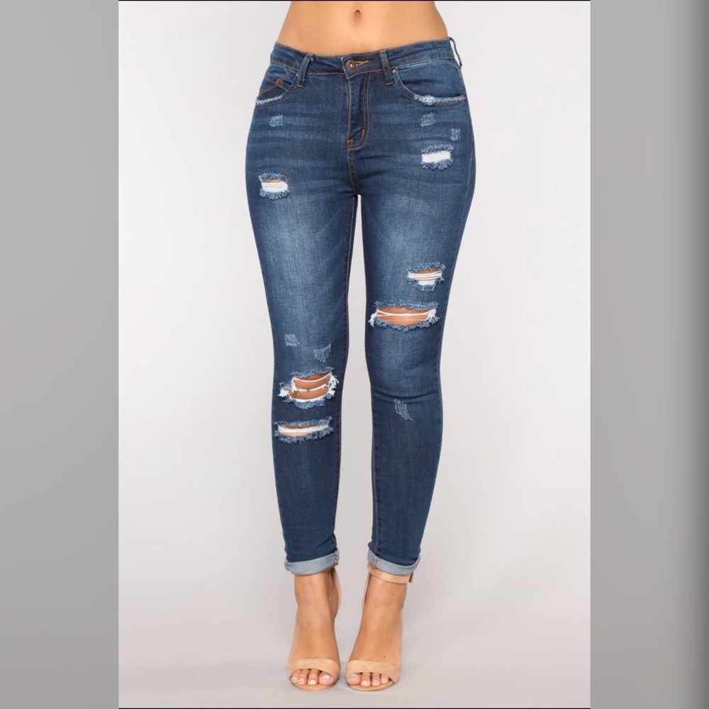 Johanna distressed jeans
